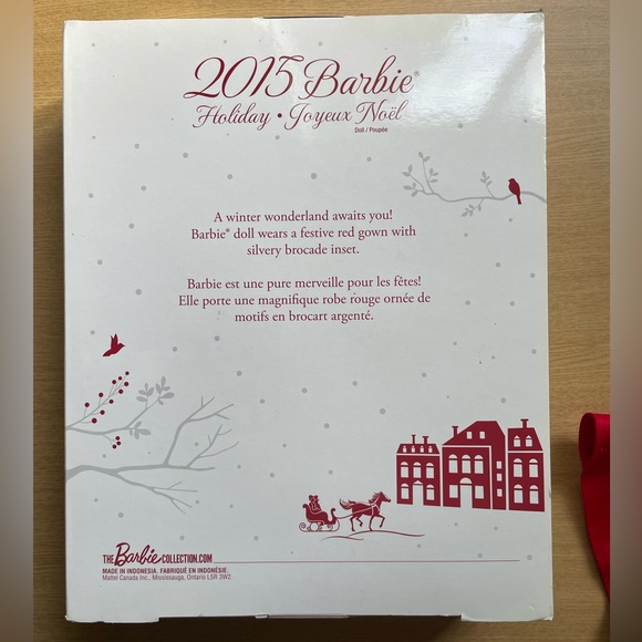 2015 holiday Barbie - Picture 2 of 3